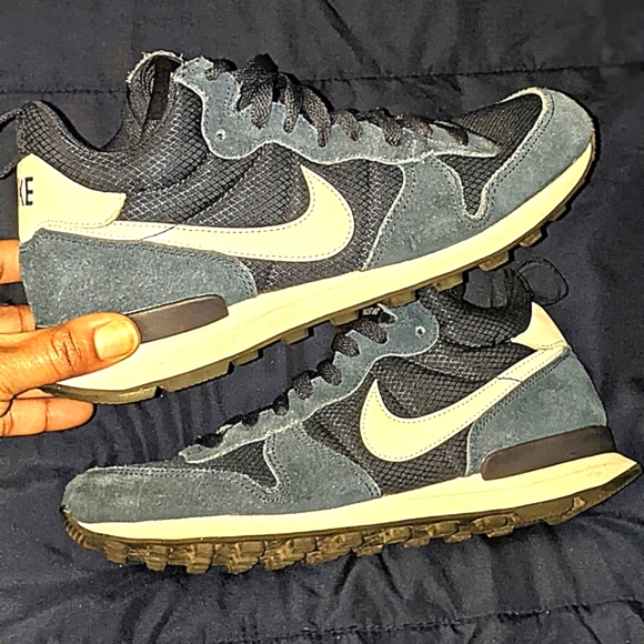 Nike Other - Nike Internationalist Mid Sneakers Running Shoes Blue Navy Midnight Navy Men S7